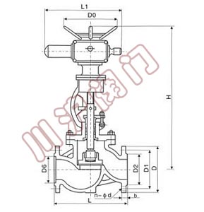 電動截止閥 結構圖