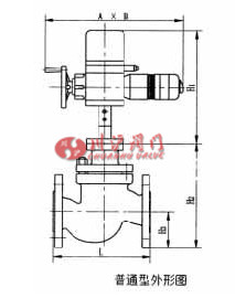 ZAZP電動(dòng)單座調(diào)節(jié)閥結(jié)構(gòu)圖