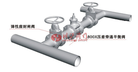 壓差旁通平衡閥安裝示意圖
